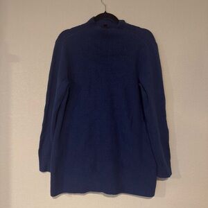 Halston Heritage Navy Cowl Neck Sweater